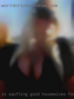 Is squtting good housewives for women for hotsex?