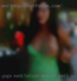 Yoga meditation are of Bell wives Gardens.